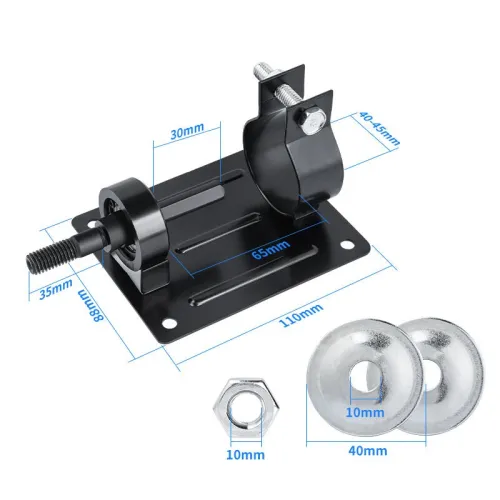 Handheld Drill Sharpening Tool Heavy-Duty Construction Adjustable Sanding Discs Stable Base Plate Sharpener for Drill Bits Circular Saw Blades Wood Metal Compact Grinding Polishing Machine Workshop Accessory