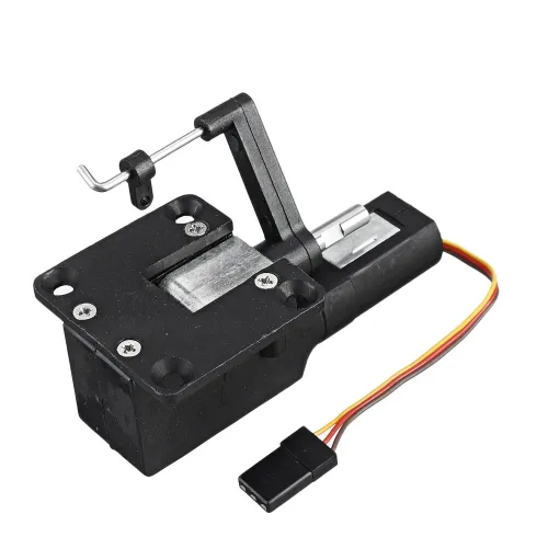 Metal Electric Retract Landing Gear Retractable Worm Steering CNC DIY for RC Plane RC Airplane Model