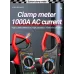 ANENG DT266 Digital Clamp Meter, High-precision 1000A AC Current Voltage and Resistance Measurement Tool with Non-contact Large Jaw Design and LCD Display