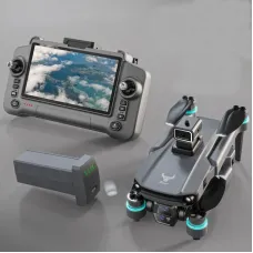 ZLL Beast SG603 PRO GPS 5G WiFi FPV with 4.5inch Touchable LCD Screen Controller Voice Broadcast 720P HD Dual Camera Servo Gimbal 360 Obstacle Avoidance One-Key Airdrop Brushless Foldable RC Drone Quadcopter RTF