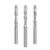 LAVIE 1/4 Inch 6.35mm Shank Solid Carbide Top Bearing Guided Two Flute Flush Trim Router Bits Woodworking Milling Cutters End Mill