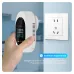 4IN1 CH4 Gas Carbon Monoxide Alarm CO CH4 Temperature Humidity Monitor LCD Color Screen High Precision Sensor Plug and Play Wall Mounted Safety