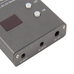 Eachine RC832 5.8GHz 48CH FPV AV Receiver 2dBi 5-8KM Range RP-SMA A/B/E/F Bands NTSC/PAL Auto 12V for RC Drone