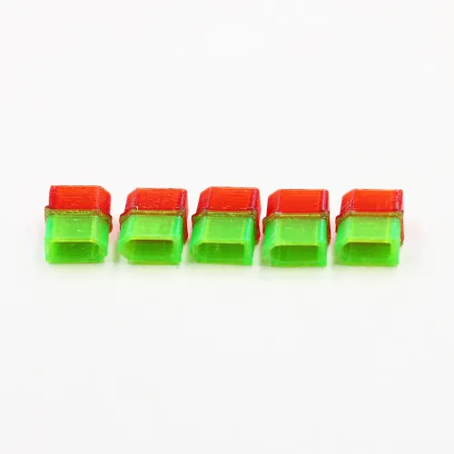 5Pcs QY3D TPU AMASS XT30 Plug Connector Protective Case Cover for RC FPV Racing Drone Lipo Battery Spare Part