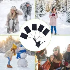 5 In 1 Electric USB Heating Pad Lightweight Portable Three-speed Adjustable USB Heating Pad For Clothes Vests Waists Abdomens Pant