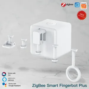 MoesHouse Tuya Fingerbot Button Pusher Zigbee3.0 Finger Robot App Remote Control Automatic Switch Voice Control with Alexa Google Home