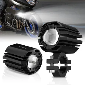 NOVSIGHT A500-WL11-1 2-inch 1500lm Motorcycle Headlight Dual Beam Modes Motorcycle Spotlight  IP68 Waterproof