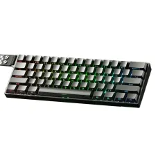 AULA MINI60 Tri-mode HE Mechanical Keyboard Magnetic Switch 8+8K/8+1K 0.01mm RT RGB Backlight 4000mAh Battery Support Power Saving FPS Gaming Keyboards