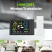 Wireless Weather Station with Color Display Indoor Outdoor Thermometer Hygrometer with Forecast Radio Controlled Clock Multi Language Moon Phase Barometer Alarm