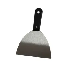 Carbon Steel Putty Knife Set 7 Sizes Flexible Drywall Scraper Kit Stainless Steel Blade Soft Grip Handle Canvas Storage Bag Rust Resistant Painting Wall Repair Tools