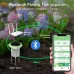 NEO Tuya Smart WiFi Soil Sensor Solar Powered Planting Temperature and Humidity Meter IP66 Wireless Soil Tester Turf Gardening