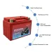JSDSOLAR YTX9-BS 12.8V 9Ah Motorcycle LiFePO4 Battery 400A CCA Built-in BMS Lithium Battery