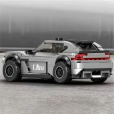 TUOMU JD140 Yu7 MOC Sports Car Racing Vehicle Model Ultra Supercar Building Blocks Assembly Kit Bricks Set Creative Toys Adult Kid Gift