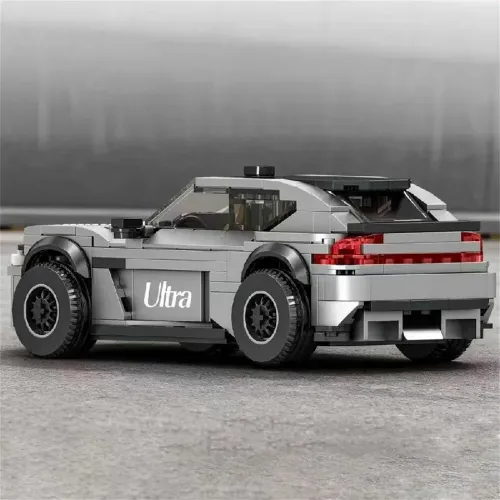 TUOMU JD140 Yu7 MOC Sports Car Racing Vehicle Model Ultra Supercar Building Blocks Assembly Kit Bricks Set Creative Toys Adult Kid Gift