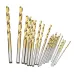 60PCS 1/1.5/2/2.5/3/3.5mm High Speed Steel Twist Drill Bit Professional Titanium Coated Drill Bit Tools Quality Power Tools