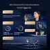 HAVIT Open Air OWS Earbuds bluetooth 5.4 Earphone Air Conduction Earphone Titanium-plated Unit 360 Surround Sound 60H Playback Soft Silicone Earhooks Sports Headphones