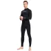 DIVE&SAIL UPF50+ Men's One Piece Long Sleeve Wetsuit UV Protection Soft Skin-Friendly Breathable Quick Dry Diving Suit Set Suitable for Swimming Snorkeling Surfing