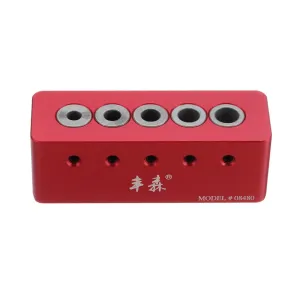 Drillpro 08480 6/7/8/9/10mm 90 Drill Straight Angle Guide Bit Doweling Jig Woodworking Tool