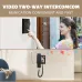Y9-KP1 Wireless Visual Doorbell Low Power Smart Video Doorbell Two-Way Audio with HD Camera Night Vision Battery Powered No WiFi Required