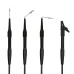 25PCS Universal Multimeter Probe with Steel Needle and 4mm Banana Plug Piercing Needle Connection Alligator Clip For Accurate Readings and Versatile Testing Use