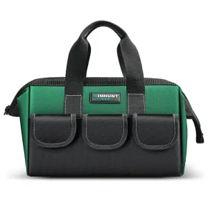 Large Capacity Handheld Tool Bag Carpentry Tools Electrician Bag Repair Wear-resistant Thickened Canvas Men's Field Use Storage Tool Bag