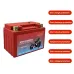 JSDSOLAR YTX9-BS 12.8V 9Ah Motorcycle LiFePO4 Battery 400A CCA Built-in BMS Lithium Battery