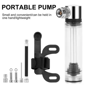 BENGGUO Portable Bike Air Pump High-Pressure Power Waterproof 100g Lightweight Mini Hand Pump for Bike Basketball Football