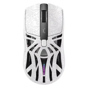 Smailwolf M8 Triple-Mode Wireless Gaming Mouse PAW3311 Sensor 12000DPI 72g Lightweight Power Display Esports Mouse with RGB Charging Dock