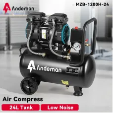 Andeman 1500H-30 air compressor, oil-free, quiet, low-frequency 230V, 50HZ, 24L, 150W, custom model, high efficiency and low noise