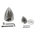 70mm/76mm/82mm/89mm/95mm/102mm/114mm/127mm Aluminium Metal Propeller Spinner for DLE Gasoline Engine RC Airplane