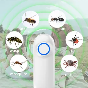 Mosquito Insect Bite Relief Electric Itching Device Electric Anti-Itch Device Relieves Mosquito Bites 2 Different Temperatures For Outdoor Use