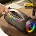 X28 Portable bluetooth Speaker 78mm Speaker RGB Light Support TF Card USB AUX Playback TWS Outdoors Handheld Wireless Speakers