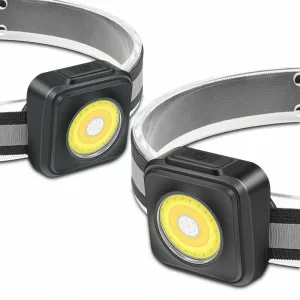 Ultralight COB Mini LEHeadlamp USB Rechargeable Portable Strong Outdoor Lighting Headlamp Head Light For Fishing Camping Cycling