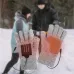 TENGOO Touchscreen USB Heated Gloves Warm Adjustable Temperature Anti-Slip Thicken Cycling Glove for Outdoor Camping Hiking