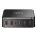[GaN Tech] Bakeey 120W 6-Port USB PD Charger 2USB-A+4USB-C PD Fast Charging Desktop Charging Station EU Plug for iPhone 16 16 Pro 15 14 13 Pro Max for HUAWEI for SAMSUNG for XIAOMI