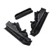 3pcs Engine Upper Cover Compartment Partition Panel Set For BMW X5 X6 E70 E70N E71 Car 51717169420 51717169421