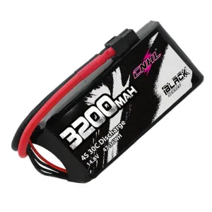 CNHL Black Series 14.8V 3200mAh 30C 4S LiPo Battery XT60 Plug for RC Drone