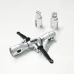 FLY WING FW450L FW450 V2 V3 Helicopter Parts Zoomlion Quick Release Metal Watch Clip Rotor Head Set