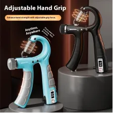 KALOA5-60Kg Counting Hand Grip Strength Men's Professional Wrist Strengthener LEDigital Display Adjustable Gripper for Arm Muscle Strength Exerciser