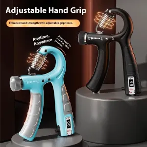 KALOA5-60Kg Counting Hand Grip Strength Men's Professional Wrist Strengthener LEDigital Display Adjustable Gripper for Arm Muscle Strength Exerciser