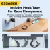 ESSAGER ES-X45 5A 240W Type-C to Type-C Cable PD3.1 Fast Charging Data Transmission Copper Core Line 1M/2M Long for iPhone 15 15 Plus for Samsung Galaxy Z Flip6 for Huawei Nova Flip