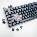 German Layout H87 RGB Mechanical Gaming Keyboard 87-keys Three-mode Hot-swappable 3000mAh Battery 2.4G/BT/Type-C Wired Gamer Keyboards for PC Laptop Computer