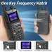 Baofeng UV-26 10W High Power Walkie Talkie Handheld Two Way Radio Long Range Multi Band NOAA Weather Alert 999 Channels Rechargeable Battery Type-C Charging Wireless Frequency Copy Transceiver Radio