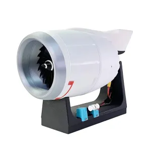 NIKOLATOY Trent 1000 Tubofan Engine Model Physics Experiment Science Discovery Production Invention Desktop Decorations Collection Toys