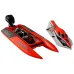 RC hobbyWorld E1 8205V2 Shark V2 2.4G Brushless Electric RC Boat ABS 443mm RTR Water Cooling System Models Toys