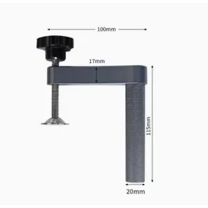 20mm Universal Quick Action Manual Bench Dog Clamp Adjustable Woodworking Desktop Clip Hold Down Fixed Clamp