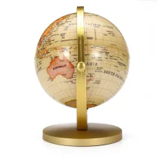 World Globe Map 360Rotating World Globe Earth Map Geography Education Toy Home Decoration Office Ornament Kids Gift