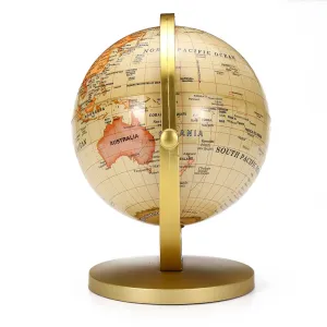World Globe Map 360Rotating World Globe Earth Map Geography Education Toy Home Decoration Office Ornament Kids Gift