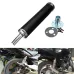 Exhaust Muffler Silencer Pipe Motorcycle Racing 6x28cm Universal For Street Scooter