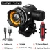 LEBicycle Front Light USB Rechargeable Adjustable Bicycle Taillight Set MTB Mountain Cycling Flashlight Bike Accessories